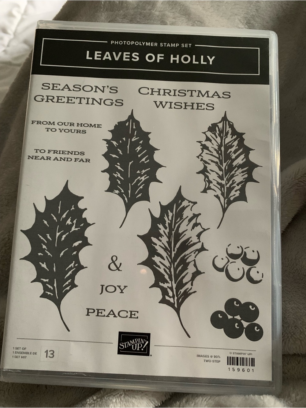 Stampin' Up! Leaves of Holly Photopolymer Stamp Set